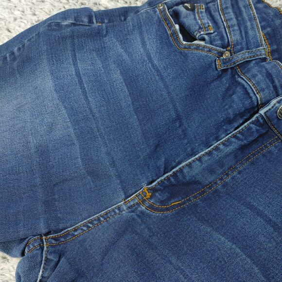 (FLAWS) Kancan Jeans Dark Wash Skinny Fit Dark Wash Stretch Womens Size 15/31 - Picture 4 of 15